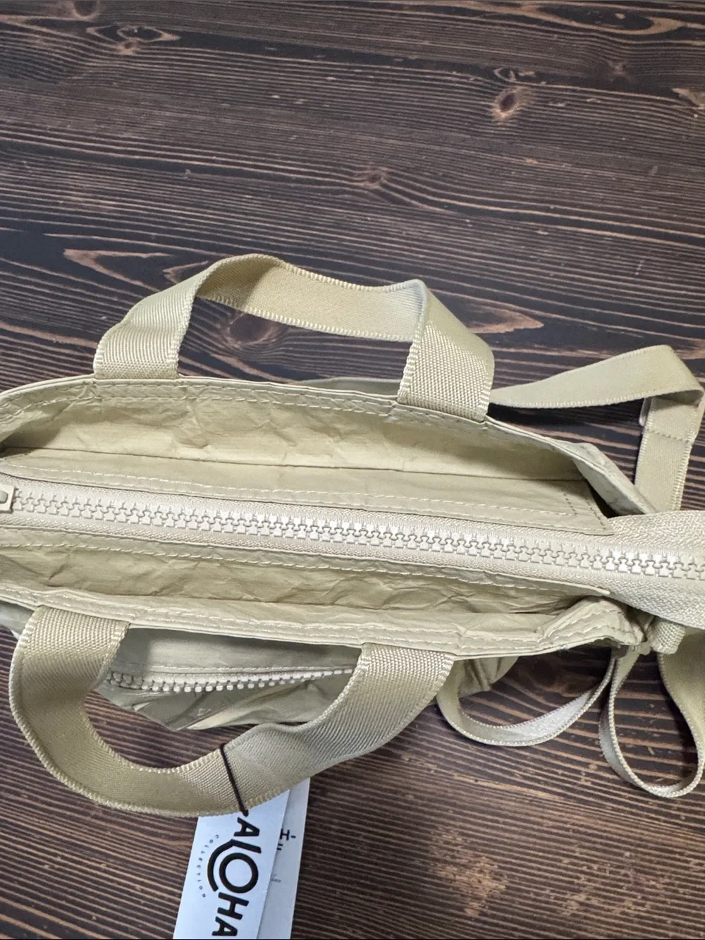 NWT ALOHA Collection Monochrome Crossbody in Dune
